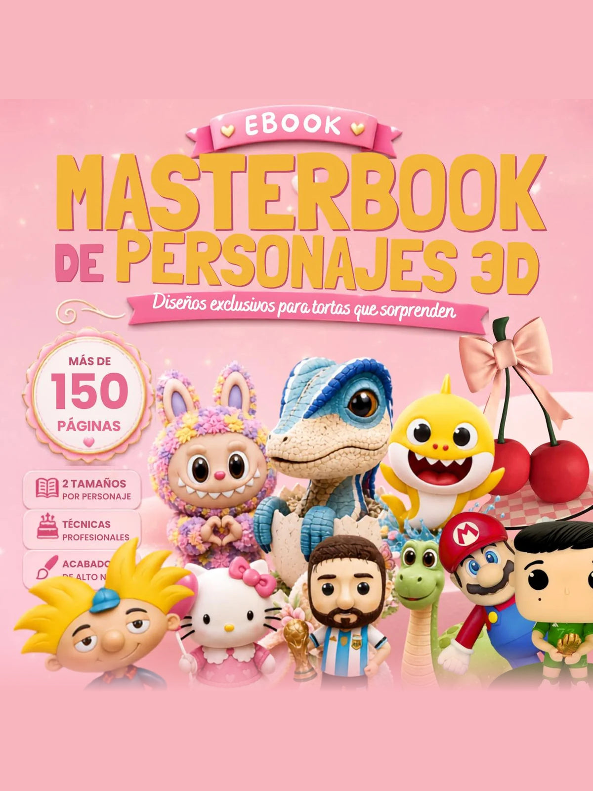 MASTERBOOK de PERSONAJES 3D